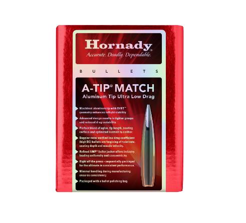 Hornady 6mm .243 110 Gr A-Tip Match 500 Box