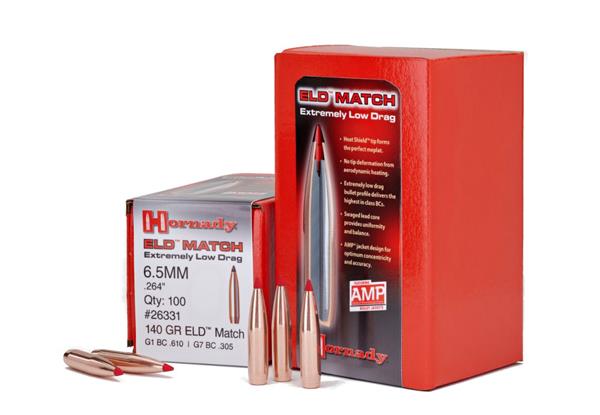 Hornady .264 DIA 100GR ELD MATCH BULLETS