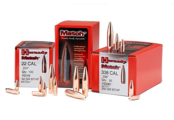 Hornady .308 DIA 30 CAL 155GR BTHP MATCH