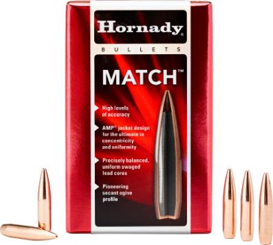 Hornady Bulk 30 Cal .308 155 Gr BTHP Match - 2000 Count