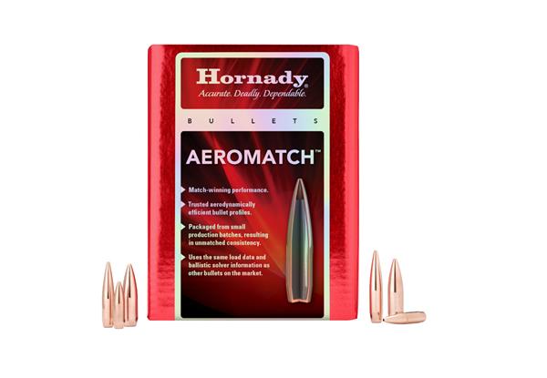 Hornady .308 DIA 175GR HPBT (1-12") AEROMATCH 500PK SEQUENTIAL