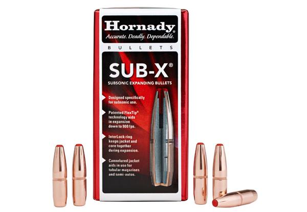 Hornady .452 DIA 45 CAL 395GR SUB-X (450 BUSHMASTER)