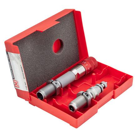 Hornady Premium Match Grade 2-Die Sets with Click-Adjust Micrometer - 6.5x47 Lapua (.264)