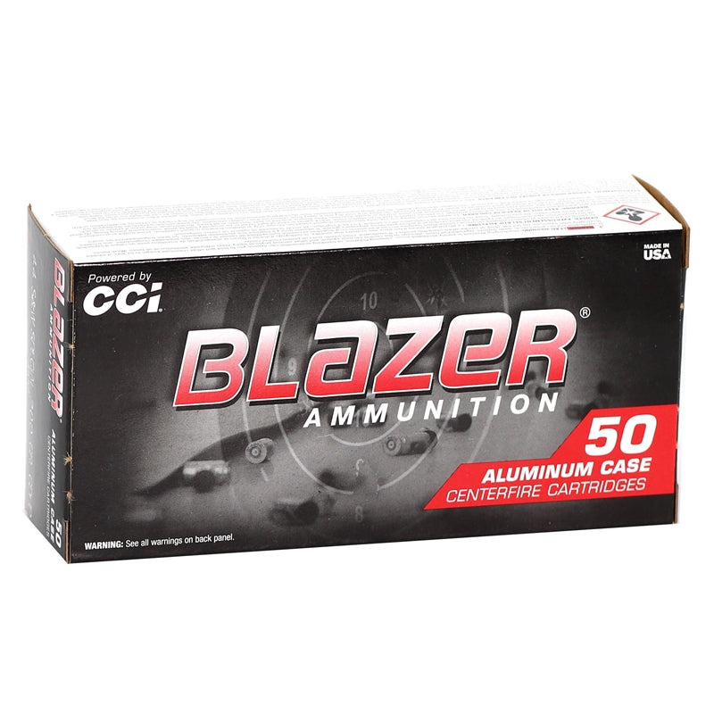 CCI Blazer Aluminum 44 Special 200gr Jacketed Hollow Point - 50 Count