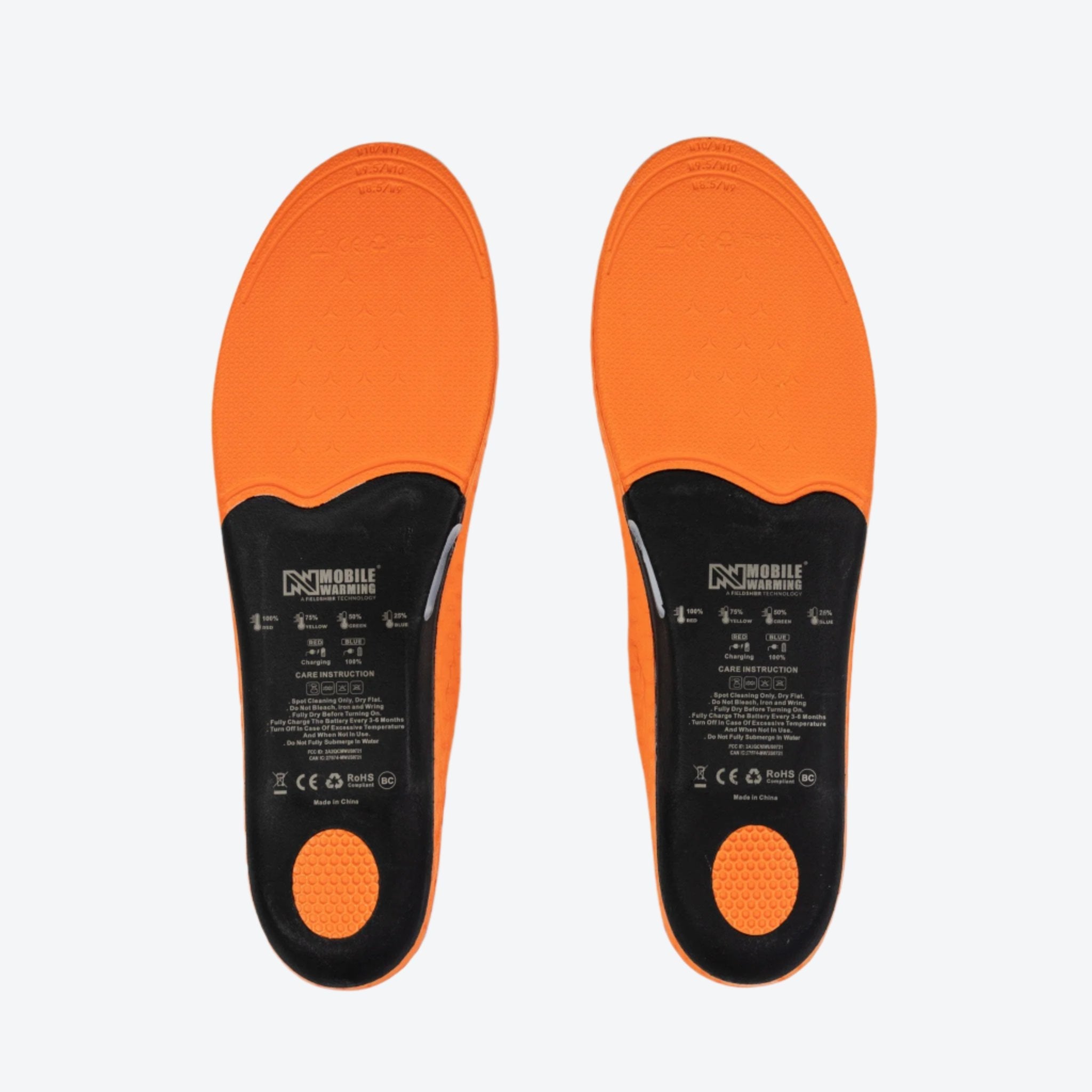 Mobile Warming Premium BT Wireless Heated Insoles