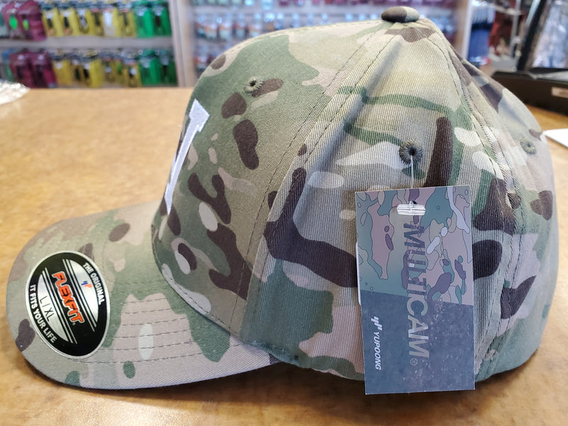 High Falls Outfitters MiltiCam Fitted Caps L/XL