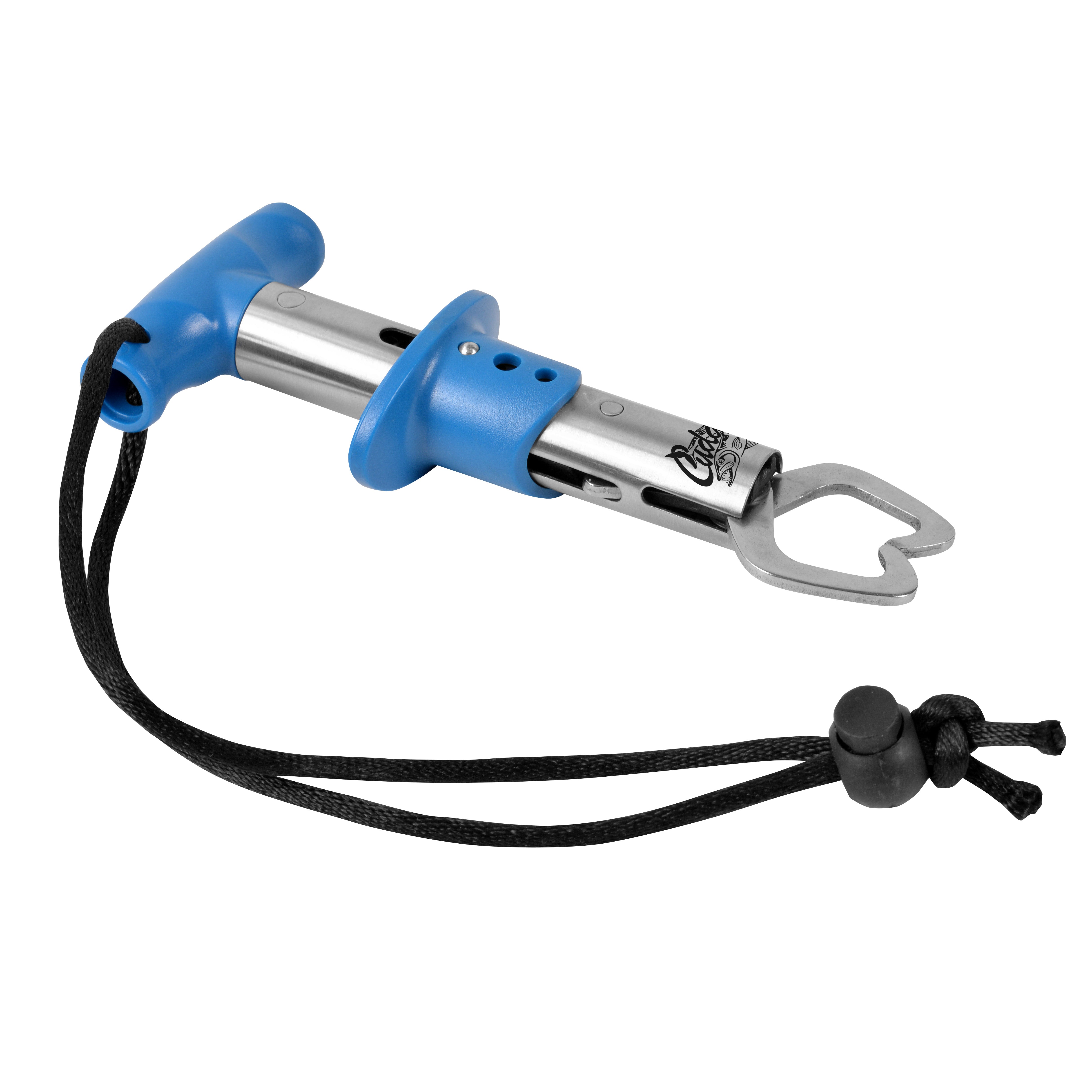Cuda Fish Lip Gripper  6   Stainless Steel  T-Handle  Blue