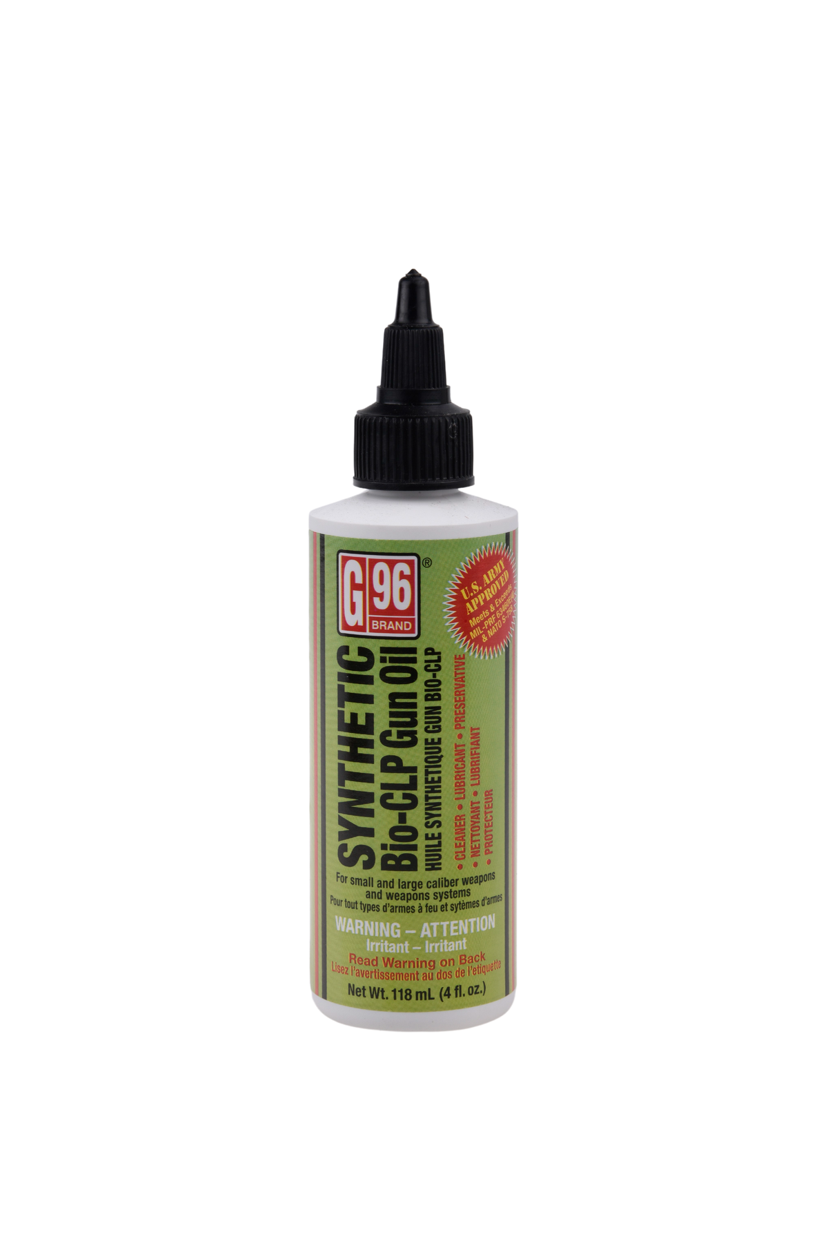 G96 Synthetic Bio-CLP Gun Oil – 4 fl oz