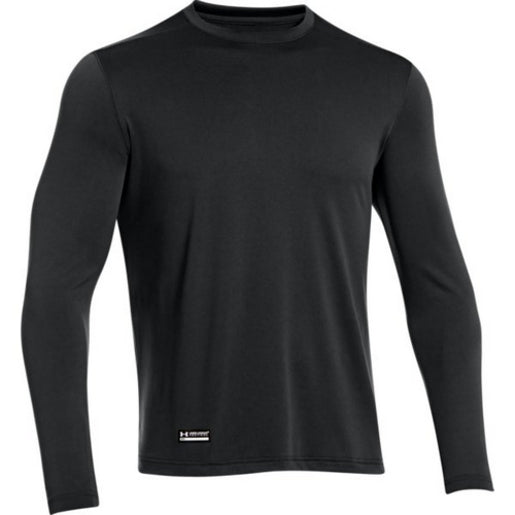 Under Armour Tactical Tech Long-Sleeve Shirt for Men - Black - L