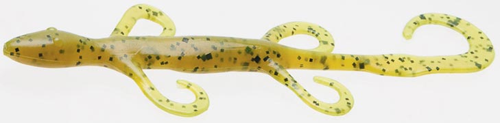 Zoom 002012 Lizard, 6, 9Pk Chartreuse Pumpkin