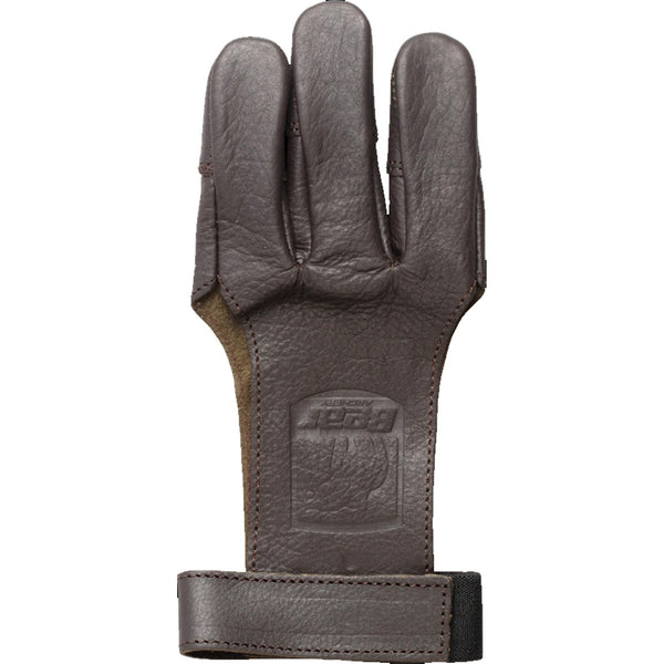Bear Leather 3 Finger Shooting Glove