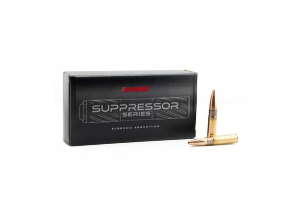 BARNES AMMO SIERRA GAMEKING EXP 308 WIN SUBSONIC 205GR (20)