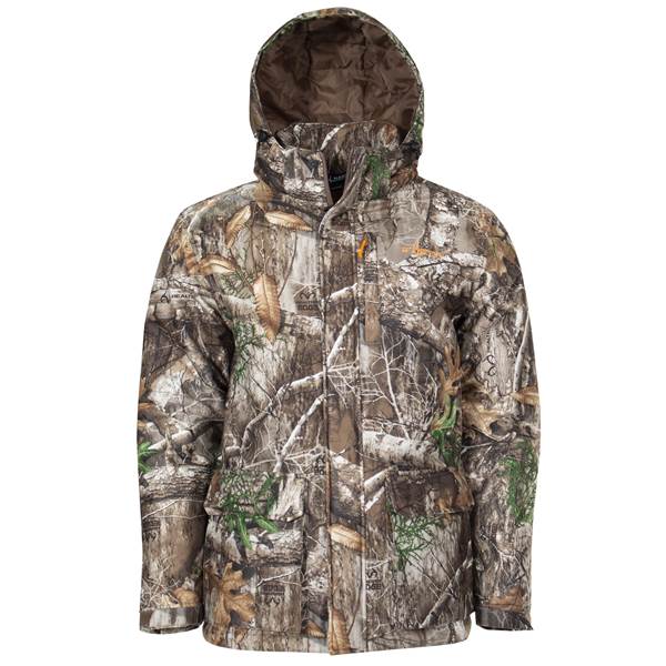 Habit Men-s Apparel Cedar Branch Insulated Waterproof Parka - Mens Realtree Edge Large