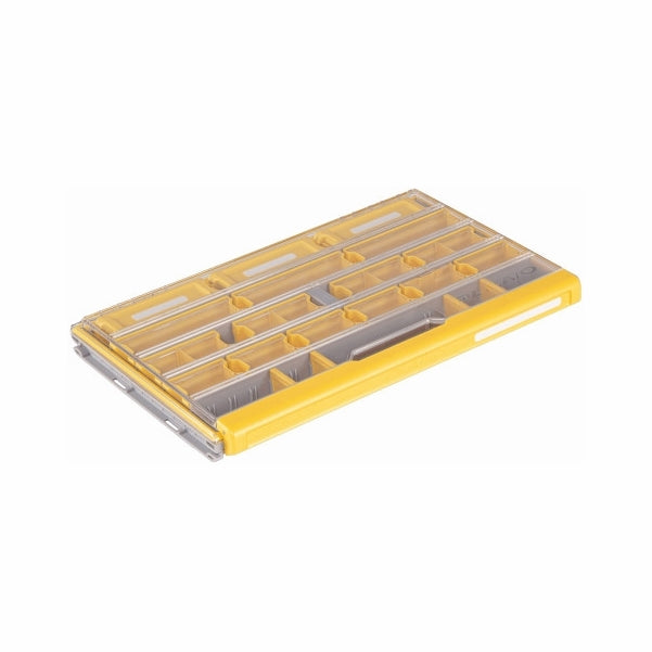 Plano PLASE300 Edge 3600 Terminal Box, Yellow & Clear