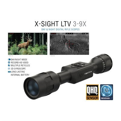 ATN X-Sight LTV 3-9x Digital Day and Night Riflescope and Sights