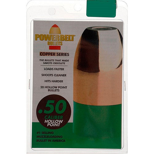 PowerBelt Copper Plated Muzzleloader Bullets