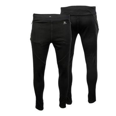 Mobile Warming Mens Merino Heated Base Layer Pants Black