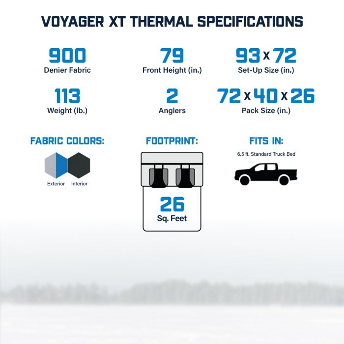 Clam Voyager XT Thermal 2 Angler