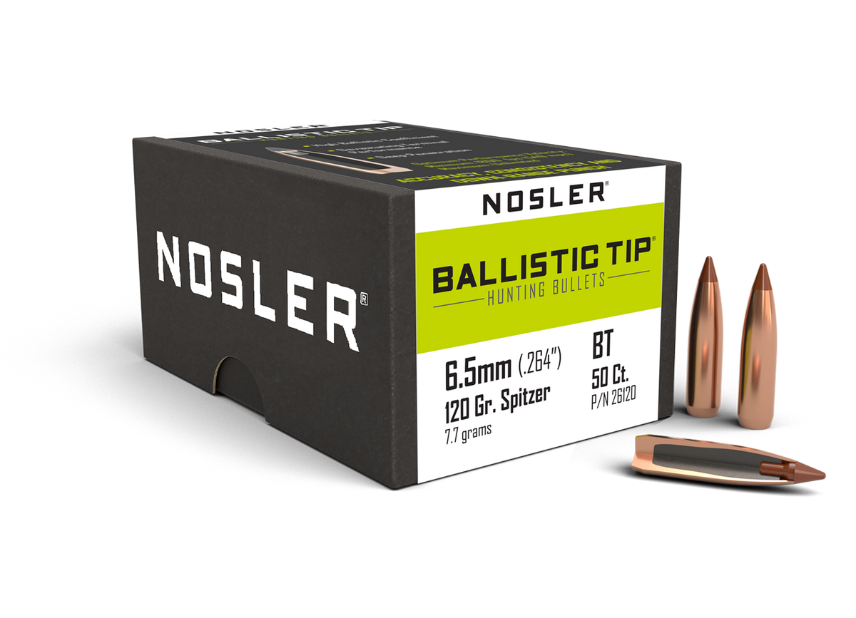 Nosler 6.5mm 120gr Ballistic Tip product image