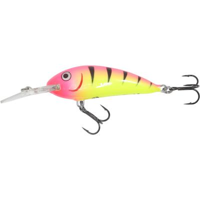 Northland Rumble Shad - 3/8Oz - 2.25 - #6 Hook - 1/Box - Diving Depth 5-12 - Bubblegum Tiger