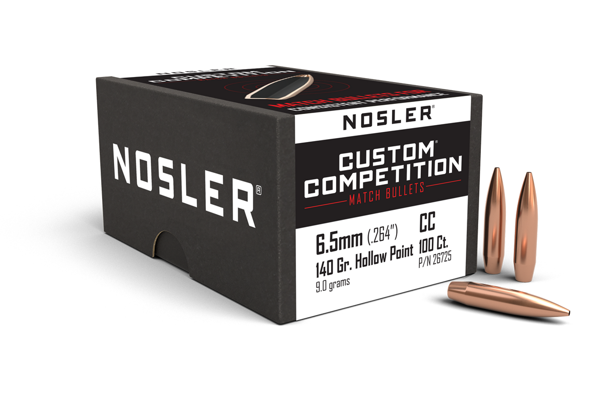 Nosler 6.5mm 140gr HPBT Custom Competition product image