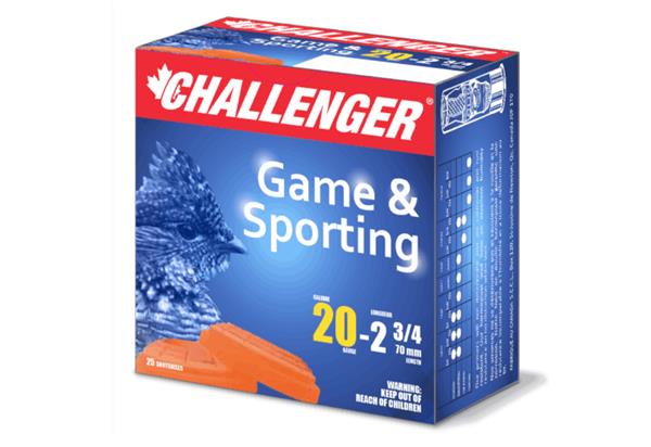 CHALLENGER Ammunition 20 Gauge HIGH BRASS 1 OZ 2-3/4" #9