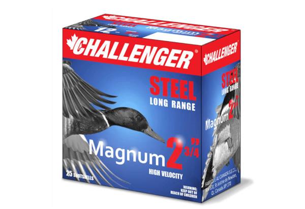 CHALLENGER Ammunition 12 Gauge STEEL MAGNUM 1-1/8 OZ 2-3/4" #6