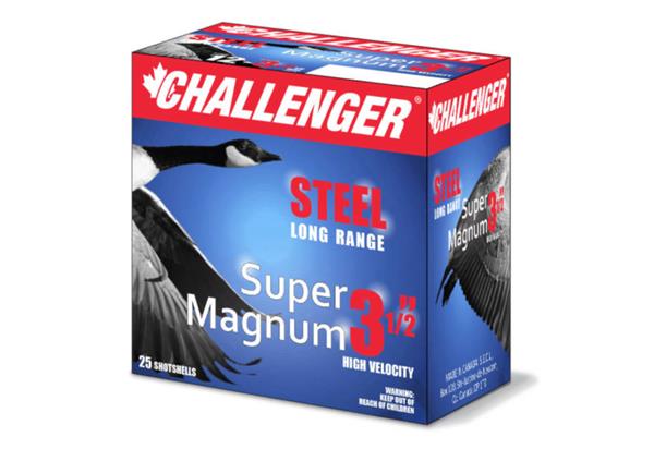 CHALLENGER Ammunition 12GA STEELSUPERMAG 3.5" 1-1/2 OZ 3-1/2 #BBB
