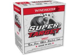 WINCHESTER AMMO 12 GA 2-3/4" #9 SUPER-TARGET 1 OZ 1250 FPS