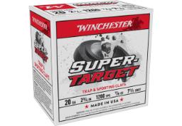 WINCHESTER AMMO 20 GA 2-3/4" #7.5 SUPER-TARGET 7/8 OZ