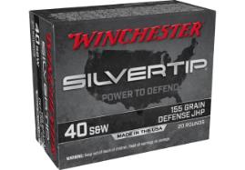 WINCHESTER Ammunition 40 S&W SILVERTIP HP 155 gr