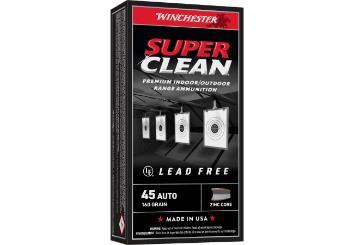 WINCHESTER AMMO 45 AUTO SUPER CLEAN TARGET FMJ 160 GR