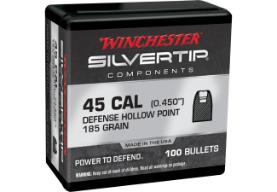 WINCHESTER BULLETS 45 AUTO 185 GR STHP