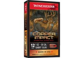 WINCHESTER Ammunition 12GA 2-3/4" COPPER IMPACT SABOT SLUG 1OZ LF