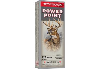 WINCHESTER Ammunition 223 WSSM POWER-POINT DEER 64 gr