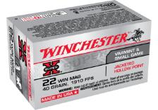 WINCHESTER Ammunition 22 WMR SUPER-X JHP 40 gr - 50 ROUNDS