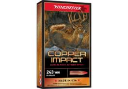 WINCHESTER Ammunition 243 WIN COPPER IMPACT 85 gr LEAD FREE