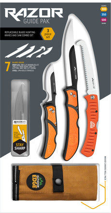 Outdoor Edge Cutlery Razor Guide Knife Pack