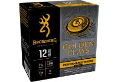 BROWNING AMMO 12 GA 2-3/4" #8 GOLDEN CLAYS LIGHT 1-1/8 OZ