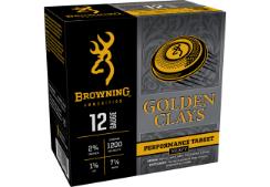 BROWNING AMMO 12 GA 2-3/4" #7.5 GOLDEN CLAYS HVY 1-1/8 OZ
