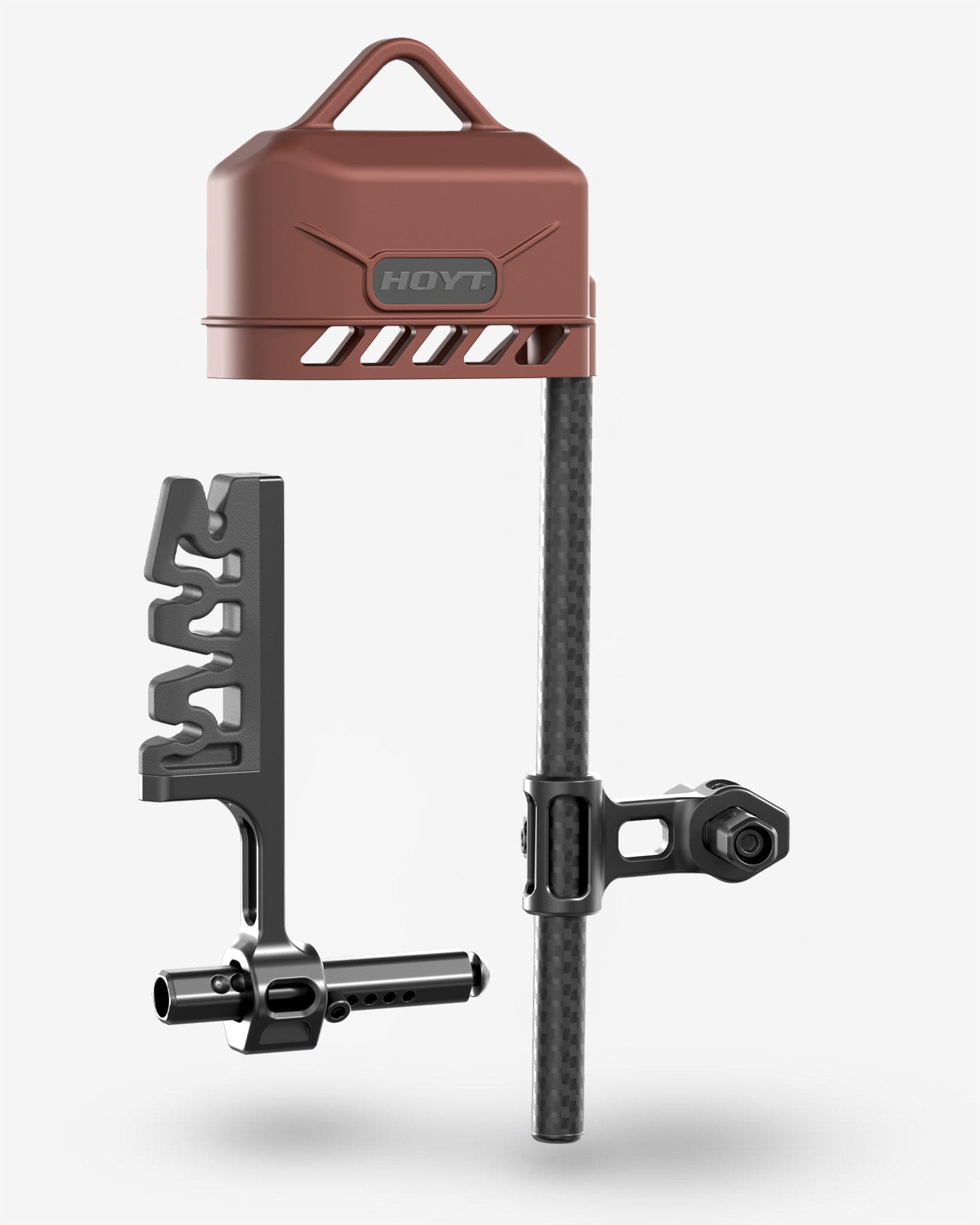 Hoyt SuperLite 2-Piece Quiver - 4 arrow / Georgia Clay