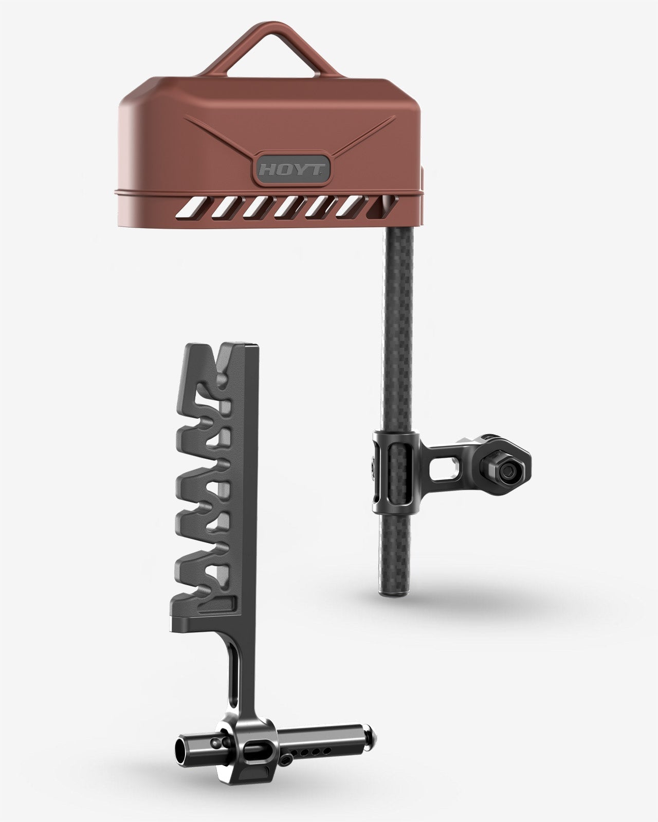 Hoyt SuperLite 2-Piece Quiver - 6 arrow / Georgia Clay