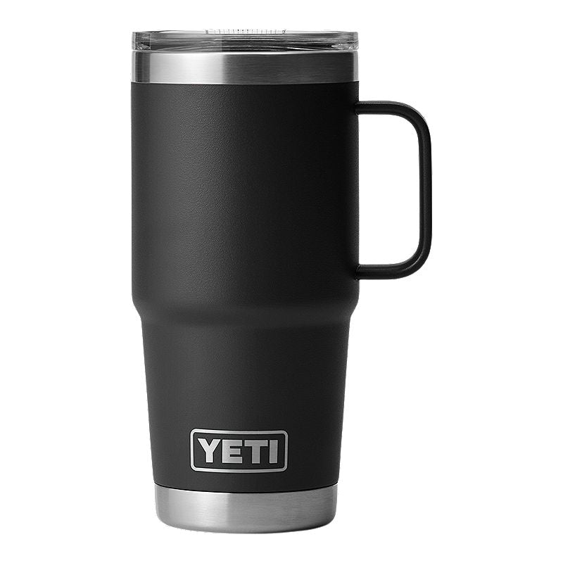 YETI Rambler 20 Oz (591ml) Travel Mug in Black