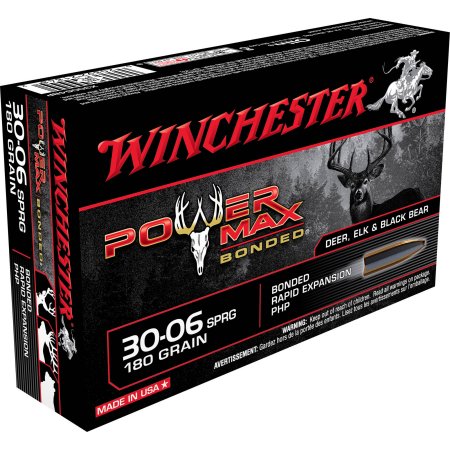 Winchester Power Max .30-06 Springfield Ammunition 20 Rounds PHP 180 Grains X30064BP