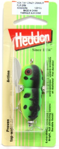 Heddon  Tiny Crazy Crawler Topwater Bait- 1 3-4-- 1-4 oz Firetiger