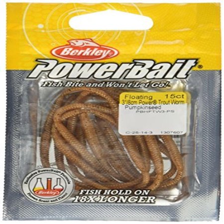 Berkley PowerBait Power Floating Trout Worm SKU - 311376