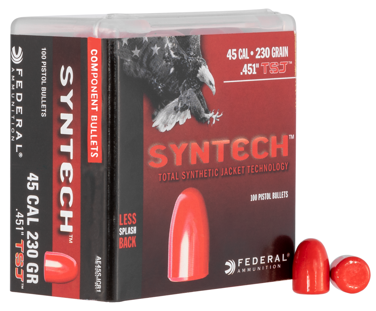 Federal Syntech .451 230GR Tsj/cb 100 Per/box