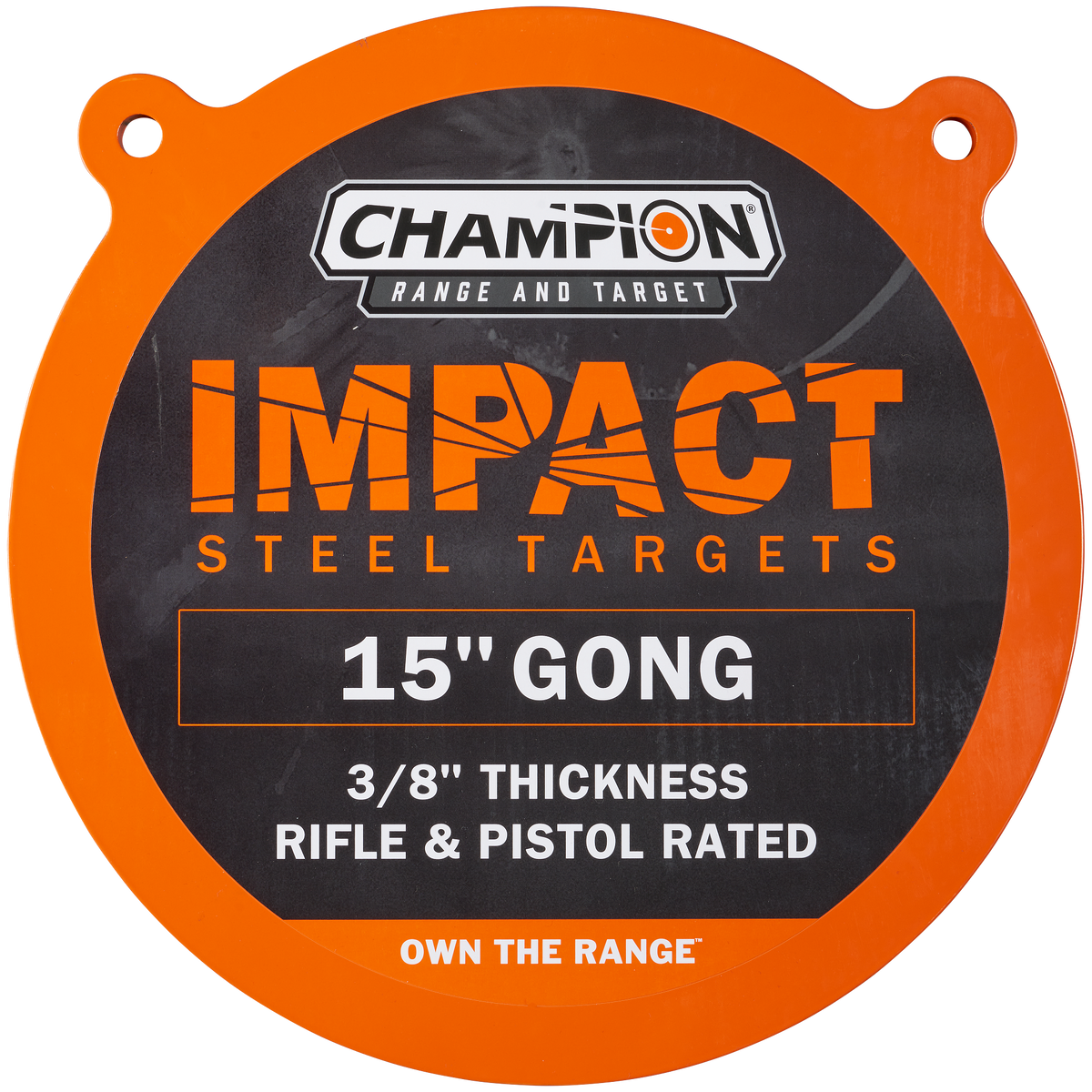 Primos Impact Steel Gong Targets - 15"