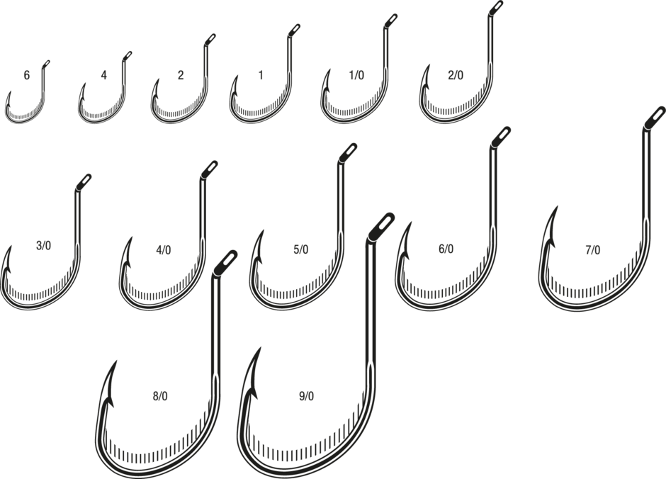 VMC Octopus Bait Hooks Black Nickel