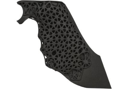 Anschütz BIONIC grip "L" Lattice, size 9.5 Biathlon -left